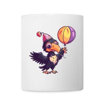 Harpy Bird Birthday Comic - Mug - white - Front