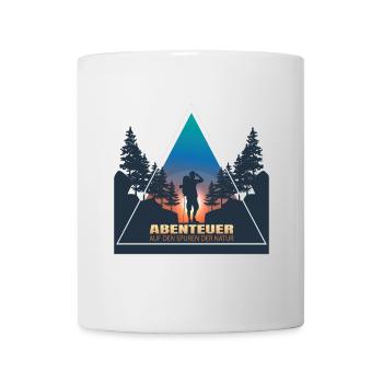 Abenteuer Auf den Spuren der Natur - Tasse - Weiß - Vorne
