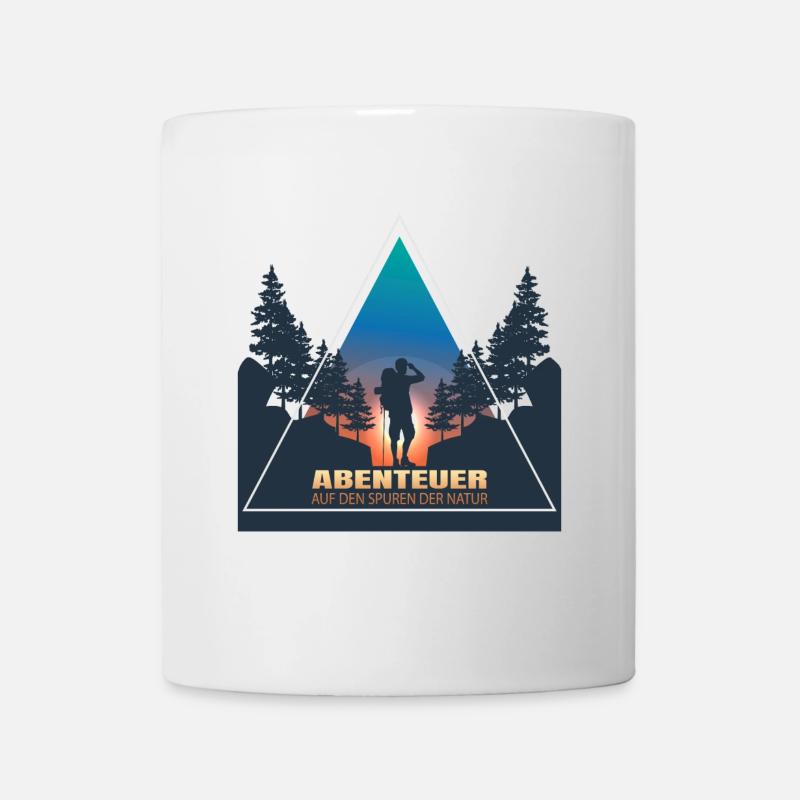 Abenteuer Auf den Spuren der Natur - Tasse - Weiß
