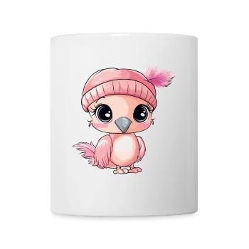 Flamingo Cute Cute Baby Kids Animal Cartoon - Mug - white - Front