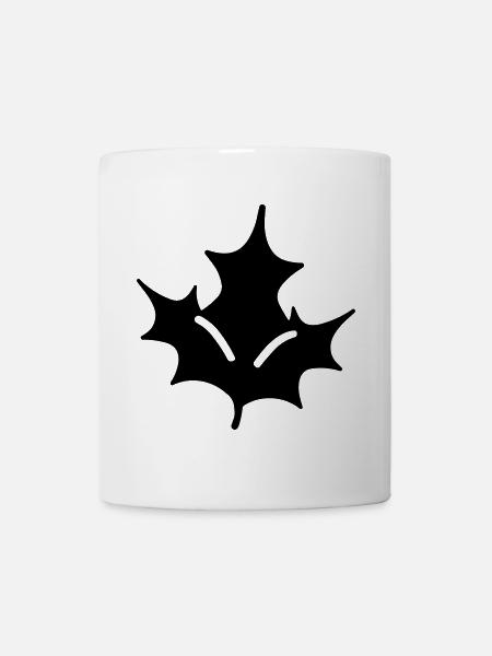 Stechpalme - Tasse - Weiß