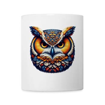 Eule - Tasse - Weiß - Vorne