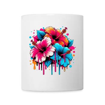 Hibiscus Flowers - Mug - white - Front