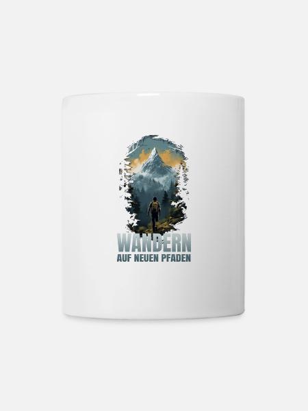Wandern auf neuen Pfaden - Tasse - Weiß