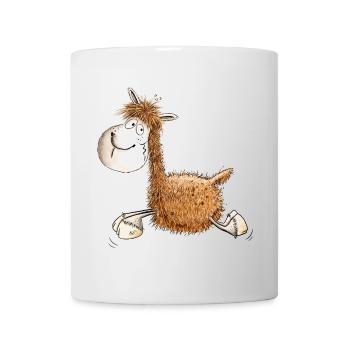 Lustiges Lama Für Lama Oder Alpaka Freunde - Tasse - Weiß - Vorne