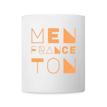 Menton France - Mug - white - Front