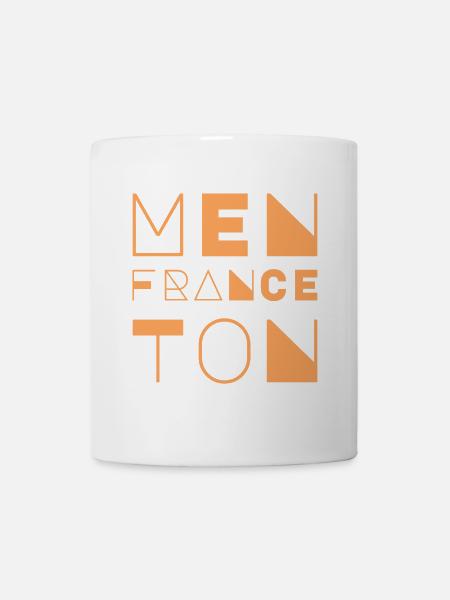 Menton France - Mug - white