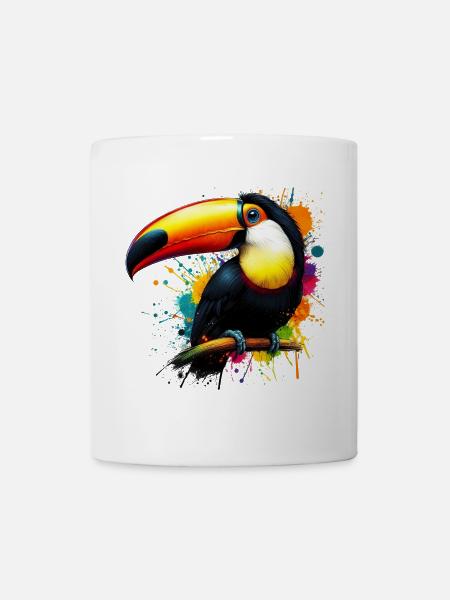 Tukan - Tasse - Weiß