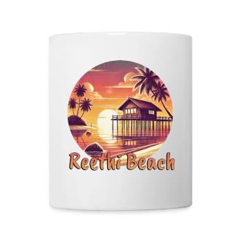 Reethi Beach Maldives Sunset Paradise - Mug - white - Front