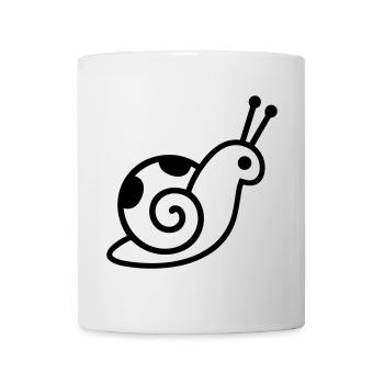 Snail - Mug - white - Front