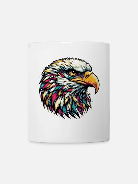 Adler - Tasse - Weiß