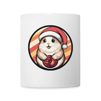 Hamster Weihnachten Christmas - Mug - white - Front
