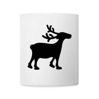Rentier Xmas 1 - Tasse - Weiß - Vorne