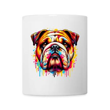 English Bulldog Dog - Mug - white - Front