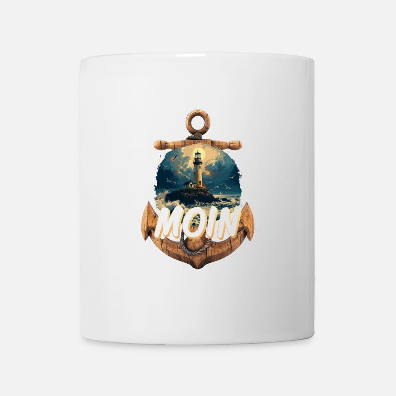Moin - Tasse - Weiß