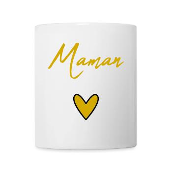 BONNE FÊTE. BONNE FÊTE MAMAN. MAMAN - Mug blanc - blanc - Devant