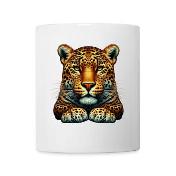 Leopard - Mug - white - Front