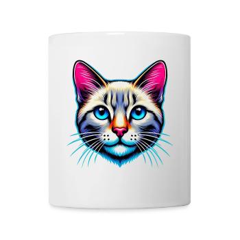Chat - Mug blanc - blanc - Devant