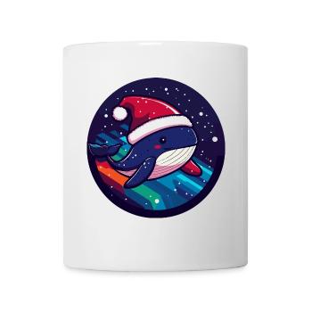 Whale Christmas Animal - Mug - white - Front