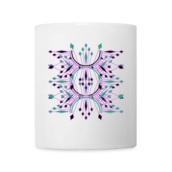 Designer clothes and tote bags, chic and unique style. - Mug - white - Front
