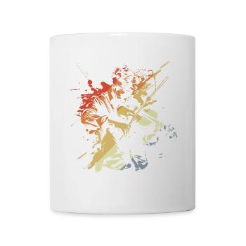 Retro Violin Player - Mug - white - Front