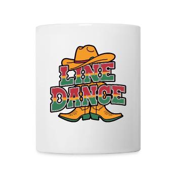 Danse en ligne La danse en ligne mon hobby - Mug blanc - blanc - Devant