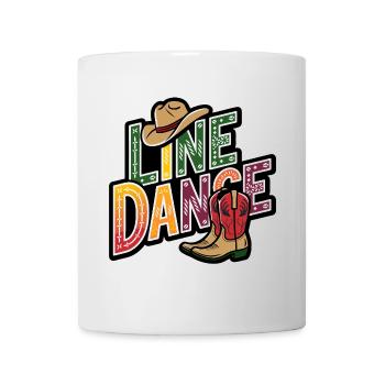 Danse en ligne La danse en ligne mon hobby - Mug blanc - blanc - Devant