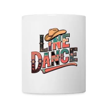 Danse en ligne La danse en ligne mon hobby - Mug blanc - blanc - Devant