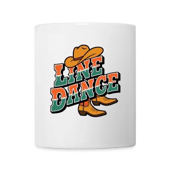 Danse en ligne La danse en ligne mon hobby - Mug blanc - blanc - Devant