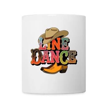 Danse en ligne La danse en ligne mon hobby - Mug blanc - blanc - Devant
