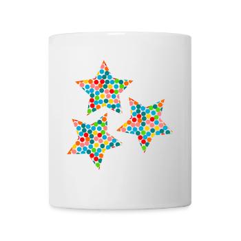 WEIHNACHTEN. FROHE WEIHNACHTEN. STERN. FROHE WEIHNACHTEN - Tasse - Weiß - Vorne
