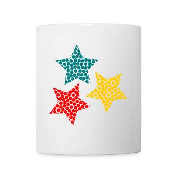 STERN. WEIHNACHTEN. FROHE WEIHNACHTEN. FROHE WEIHNACHTEN - Tasse - Weiß - Vorne