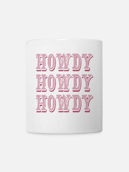 Howdy - Mug - white