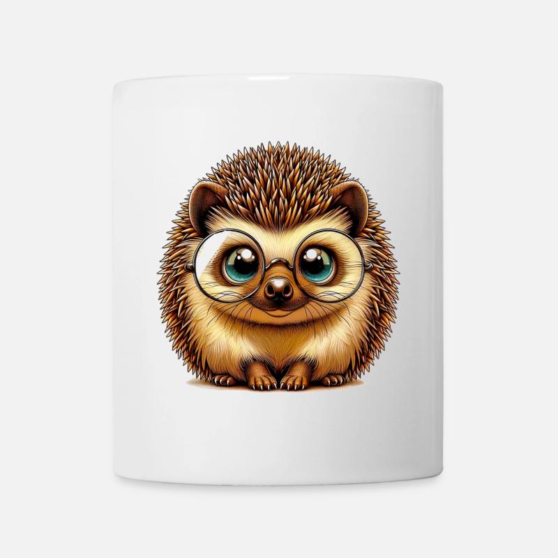Igel - Tasse - Weiß