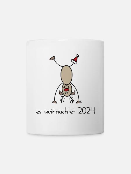 Weihnachten 2024 - Tasse - Weiß
