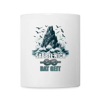 Sabbel nicht - Dat geit - Tasse - Weiß - Vorne