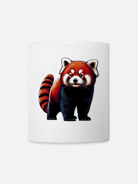 Kleiner Panda - Tasse - Weiß