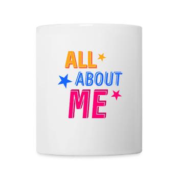 Tout sur moi - Mug blanc - blanc - Devant