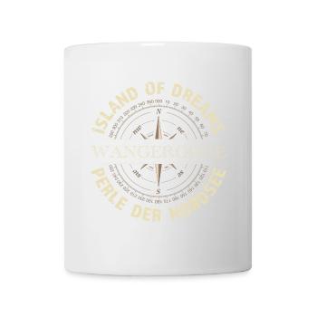 Island of Dreams - Wangerooge - Tasse - Weiß - Vorne