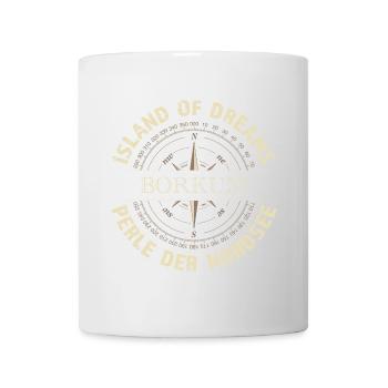 Island of Dreams - Borkum - Tasse - Weiß - Vorne