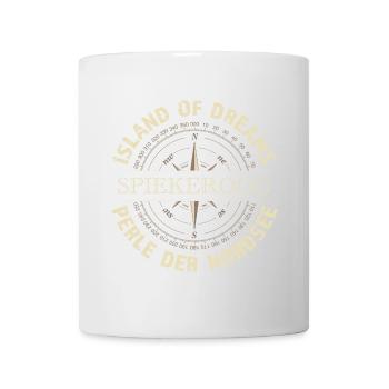 Island of Dreams - Spiekeroog - Tasse - Weiß - Vorne