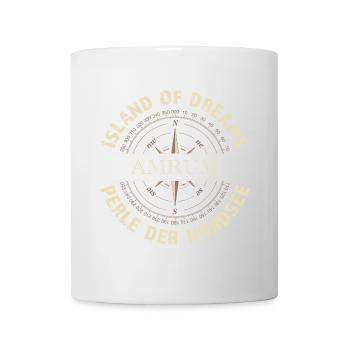 Island of Dreams - Amrum - Tasse - Weiß - Vorne