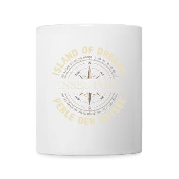 Island of Dreams - Insel Poel - Tasse - Weiß - Vorne