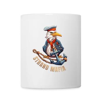 Seefahrer Adler mit Anker - Tasse - Weiß - Vorne