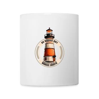 Die Nordsee ruft - Tasse - Weiß - Vorne