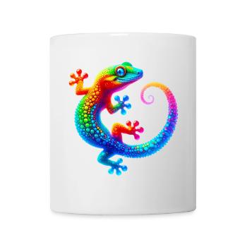 Gecko - Mug blanc - blanc - Devant