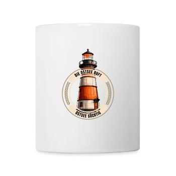 Die Ostsee ruft - Tasse - Weiß - Vorne