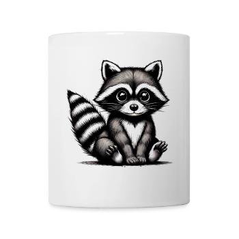 Raccoon - Mug - white - Front