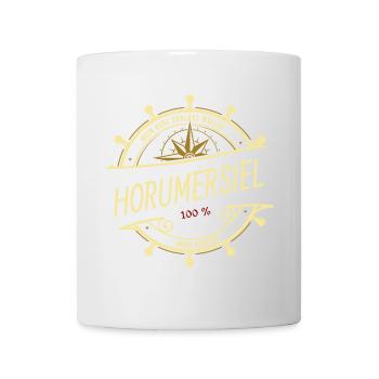 Mein Herz schlägt Wellen - Horumersiel - Tasse - Weiß - Vorne