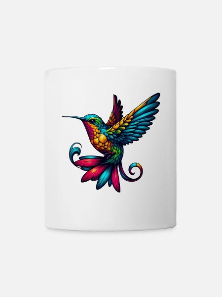 Kolibri - Tasse - Weiß